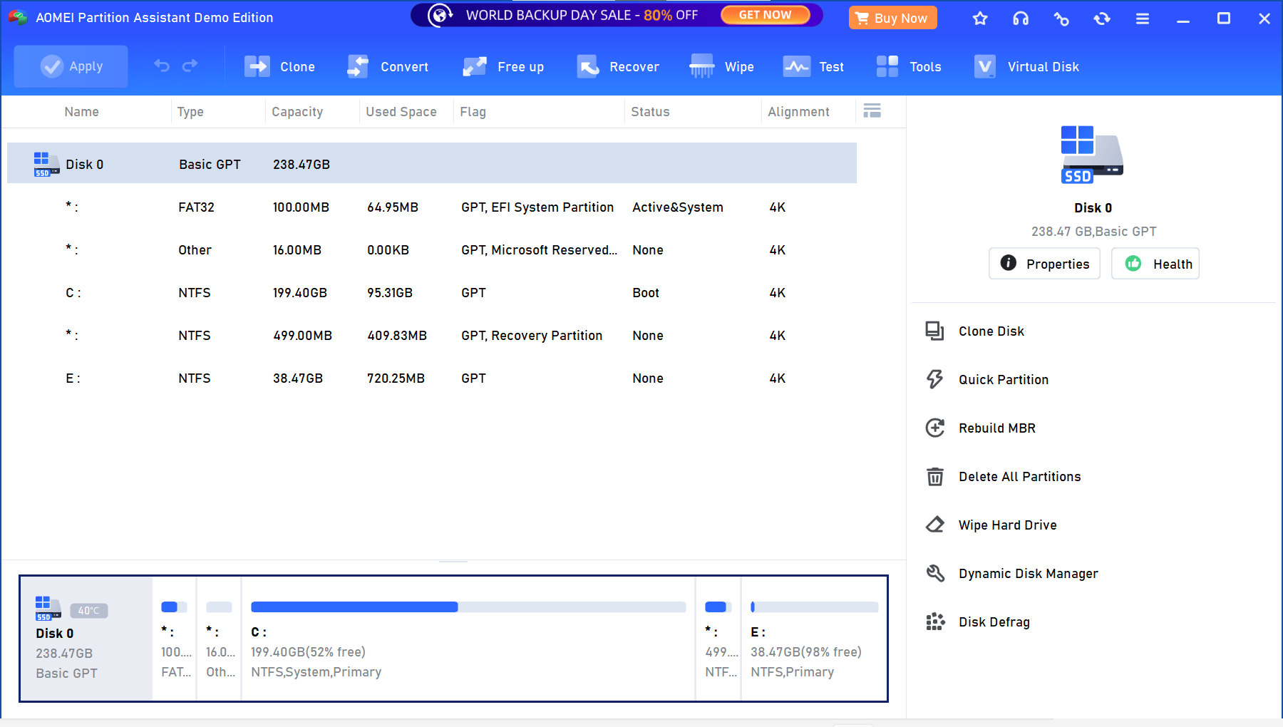 AOMEI Partition Assistant